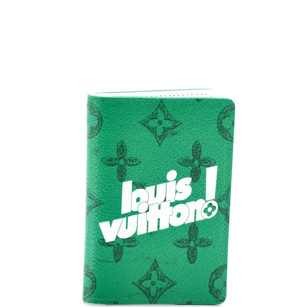 Louis Vuitton Pocket Organizer Everyday Signature Vintage Monogram Canvas
